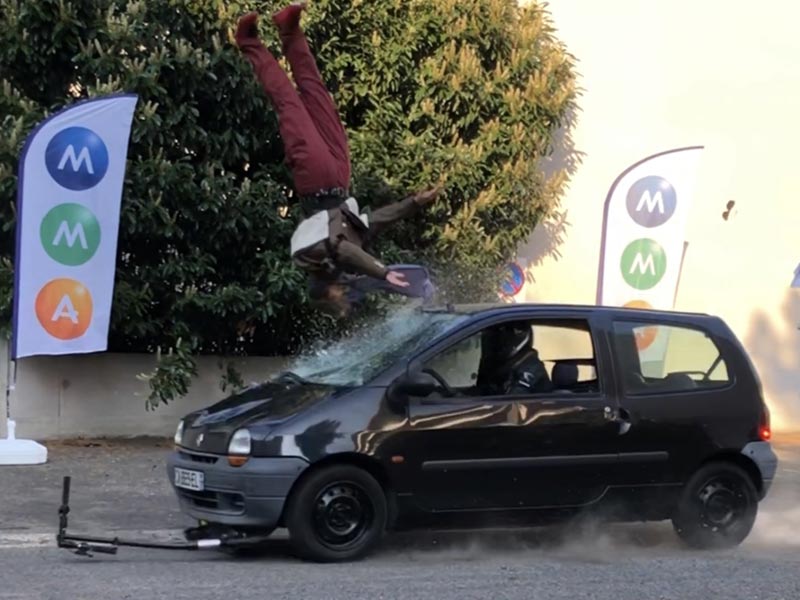 Accident VL / Trottinette